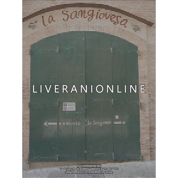 SANTARCANGELO DI ROMAGNA RIMINI SETTEMBRE 2011 NELLA FOTO RISTORANTE LA SANGIOVESA AG ALDO LIVERANI S A S