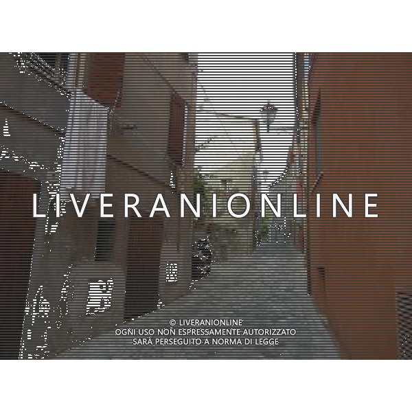 SANTARCANGELO DI ROMAGNA RIMINI SETTEMBRE 2011 NELLA FOTO UN VICOLO AG ALDO LIVERANI S A S