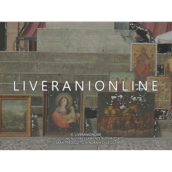 SANTARCANGELO DI ROMAGNA RIMINI SETTEMBRE 2011 NELLA FOTO MERCATO DELL\'ANTIQUARIATO NELLA PIAZZA GANGANELLI OGNI PRIMA DOMENICA DI INZIO MESE AG ALDO LIVERANI S A S