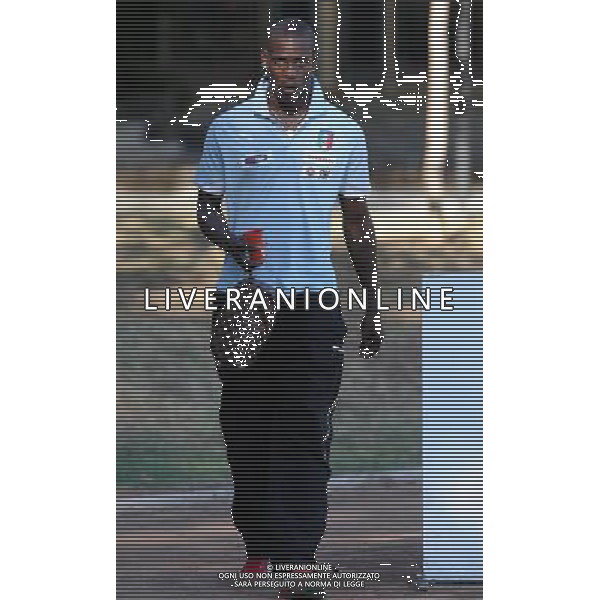 Raduno Nazionale Italiana a Coverciano Firenze - 03.10.2011 Allenamento Nella Foto:balotelli /Ph.Vitez-Ag. Aldo Liverani