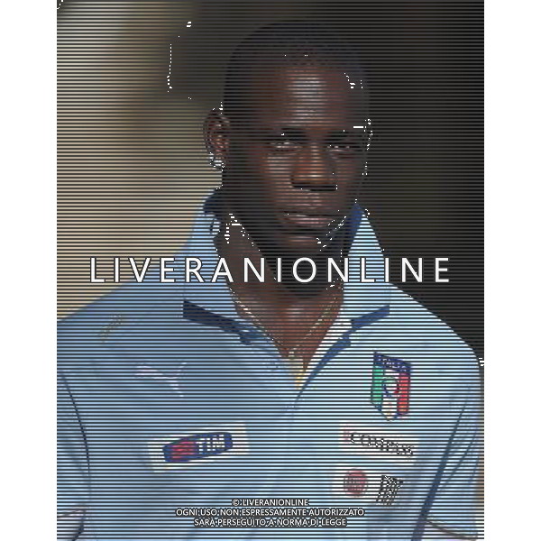 Raduno Nazionale Italiana a Coverciano Firenze - 03.10.2011 Allenamento Nella Foto:balotelli /Ph.Vitez-Ag. Aldo Liverani