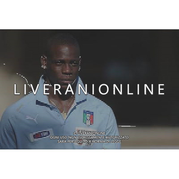 Raduno Nazionale Italiana a Coverciano Firenze - 03.10.2011 Allenamento Nella Foto:balotelli /Ph.Vitez-Ag. Aldo Liverani