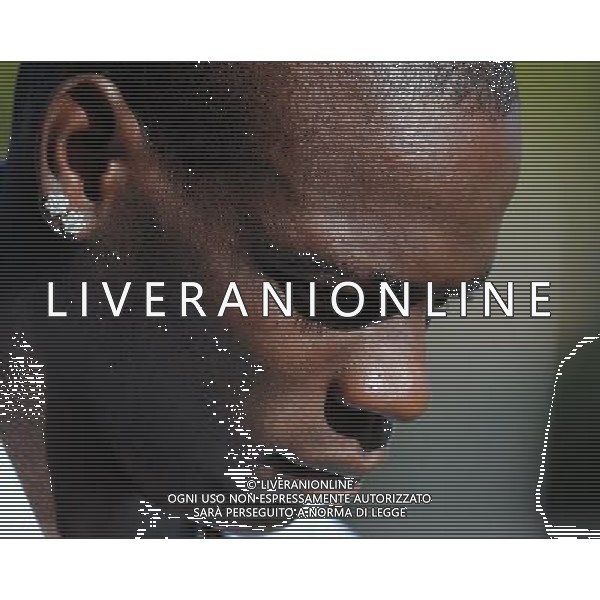 Raduno Nazionale Italiana a Coverciano Firenze - 03.10.2011 Allenamento Nella Foto:balotelli /Ph.Vitez-Ag. Aldo Liverani