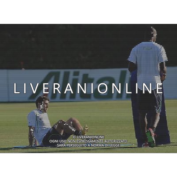 Raduno Nazionale Italiana a Coverciano Firenze - 03.10.2011 Allenamento Nella Foto:rossi balotelli /Ph.Vitez-Ag. Aldo Liverani