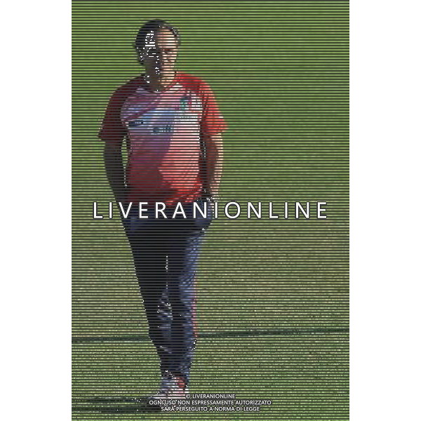 Raduno Nazionale Italiana a Coverciano Firenze - 03.10.2011 Allenamento Nella Foto:prandelli /Ph.Vitez-Ag. Aldo Liverani