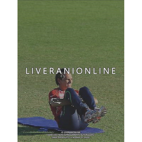 Raduno Nazionale Italiana a Coverciano Firenze - 03.10.2011 Allenamento Nella Foto:prandelli /Ph.Vitez-Ag. Aldo Liverani