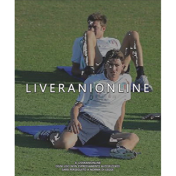 Raduno Nazionale Italiana a Coverciano Firenze - 03.10.2011 Allenamento Nella Foto:montolivo /Ph.Vitez-Ag. Aldo Liverani