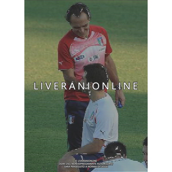 Raduno Nazionale Italiana a Coverciano Firenze - 03.10.2011 Allenamento Nella Foto:prandelli rossi /Ph.Vitez-Ag. Aldo Liverani