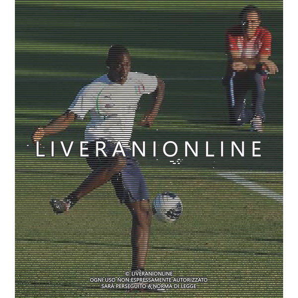 Raduno Nazionale Italiana a Coverciano Firenze - 03.10.2011 Allenamento Nella Foto:balotelli prandelli /Ph.Vitez-Ag. Aldo Liverani