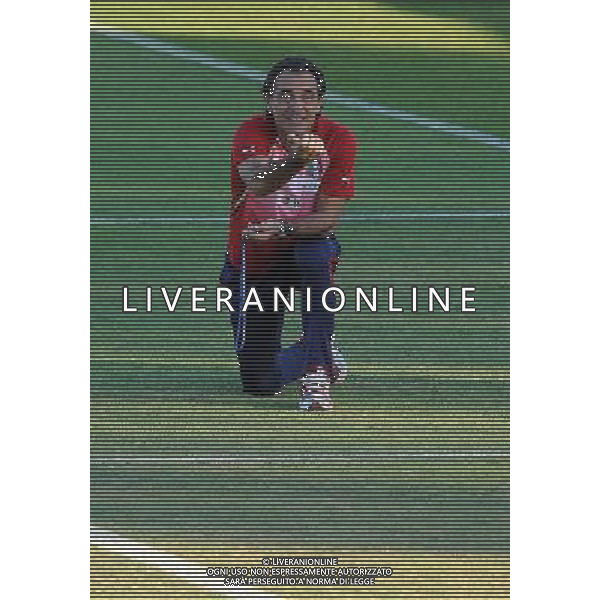 Raduno Nazionale Italiana a Coverciano Firenze - 03.10.2011 Allenamento Nella Foto:prandelli /Ph.Vitez-Ag. Aldo Liverani