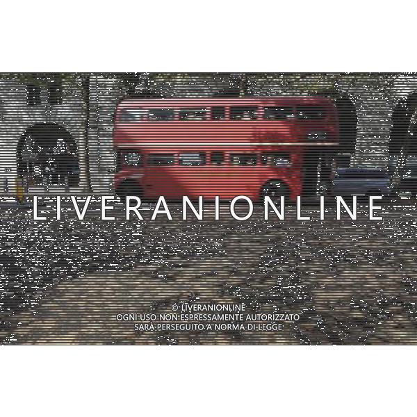 LONDON, UNITED KINGDOM OCTOBER 6 : Pic Shows Leaves imprinted in to the road in central London, a certain type of tarmac and the constant use of cars on the road has left the autum leaves imprinted on the road on October, 6th, 2011 in London, England ©photoshot/AG ALDO LIVERANI SAS - ITALY ONLY