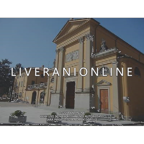 MILANO- ORENO DI VIMERCATE NELLA FOTO CHIESA AG ALDO LIVERANI S A S