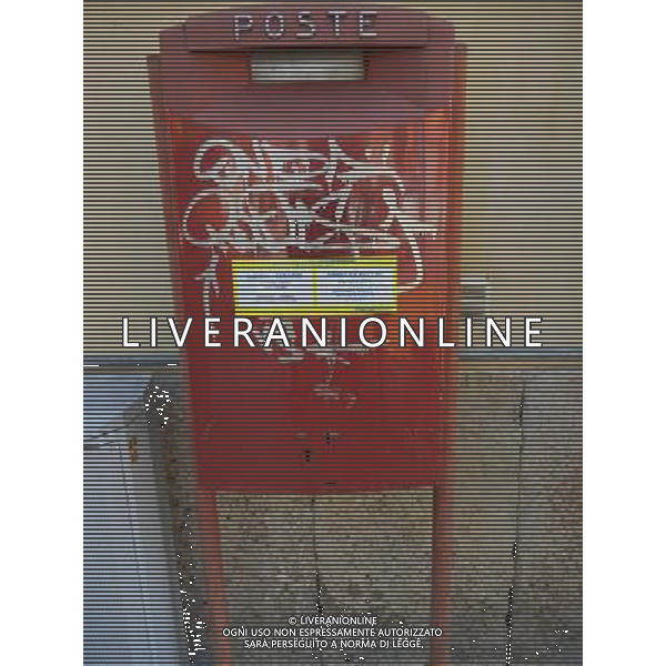 MILANO- ORENO DI VIMERCATE NELLA FOTO CASSETTA POSTALE IFC-AG ALDO LIVERANI S A S