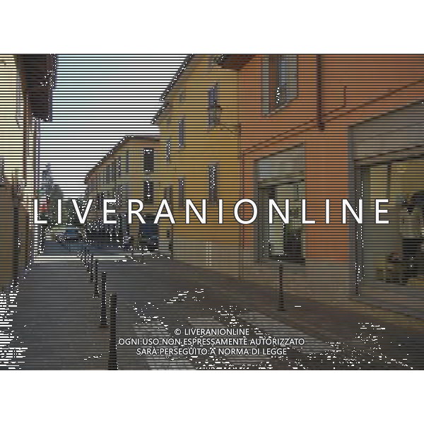 MILANO- ORENO DI VIMERCATE NELLA FOTO UNA VIA CENTRALE IFC-AG ALDO LIVERANI S A S