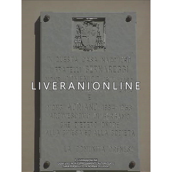 MILANO- ORENO DI VIMERCATE NELLA FOTO CASA NATALE DEI FRATELLI BERNAREGGI IFC-AG ALDO LIVERANI S A S