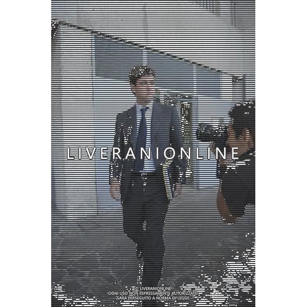 IL PRESIDENTE DELLA JUVENTUS ANDREA AGNELLI AL TRIBUNALE DEL TNAS A ROMA 10/10/2011 ©CORRADETTI/AGENZIA ALDO LIVERANI SAS