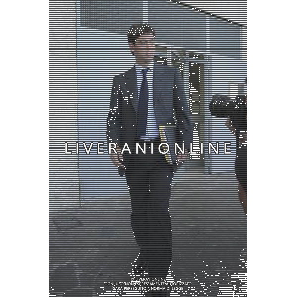 IL PRESIDENTE DELLA JUVENTUS ANDREA AGNELLI AL TRIBUNALE DEL TNAS A ROMA 10/10/2011 ©CORRADETTI/AGENZIA ALDO LIVERANI SAS