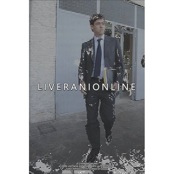 IL PRESIDENTE DELLA JUVENTUS ANDREA AGNELLI AL TRIBUNALE DEL TNAS A ROMA 10/10/2011 ©CORRADETTI/AGENZIA ALDO LIVERANI SAS