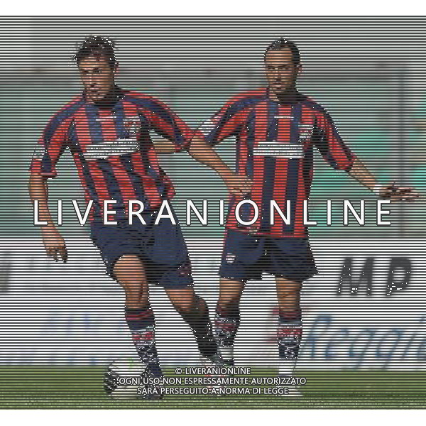 Lega Pro 1¡ Divisione Girone B 2011/2012 6¡Giornata Reggio Emilia - 09.10.2011 Carpi-Taranto Nella Foto:Sosa Cristian Nicolas-Carlo Vicedomini /Ph.Vitez-Ag. Aldo Liverani