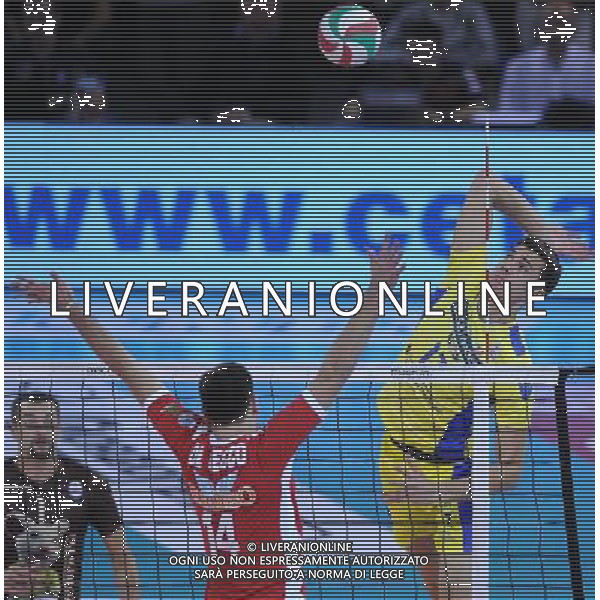 Lega Volley Serie A1 Maschile 2011/2012 3¡ Giornata Modena - 09.10.2011 Casa Modena-Acqua Paradiso Monza Brianza Nella Foto:Matthew Anderson /Ph.Vitez-Ag. Aldo Liverani