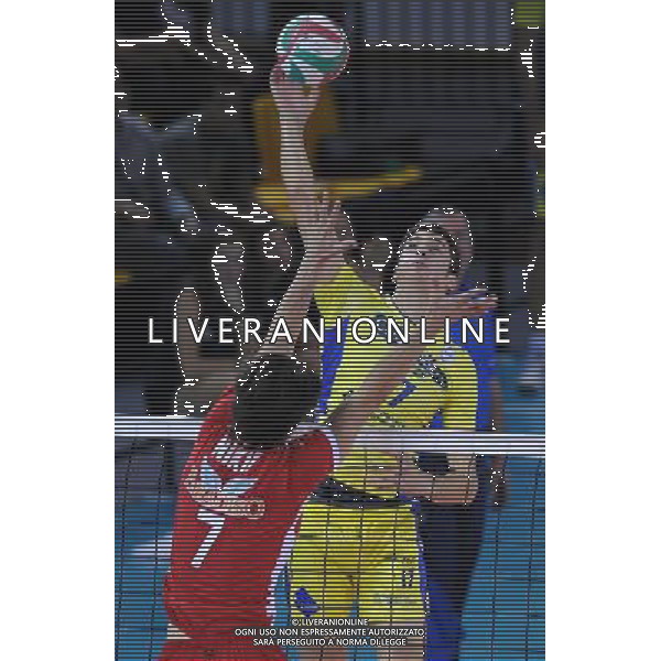 Lega Volley Serie A1 Maschile 2011/2012 3¡ Giornata Modena - 09.10.2011 Casa Modena-Acqua Paradiso Monza Brianza Nella Foto:Matthew Anderson /Ph.Vitez-Ag. Aldo Liverani