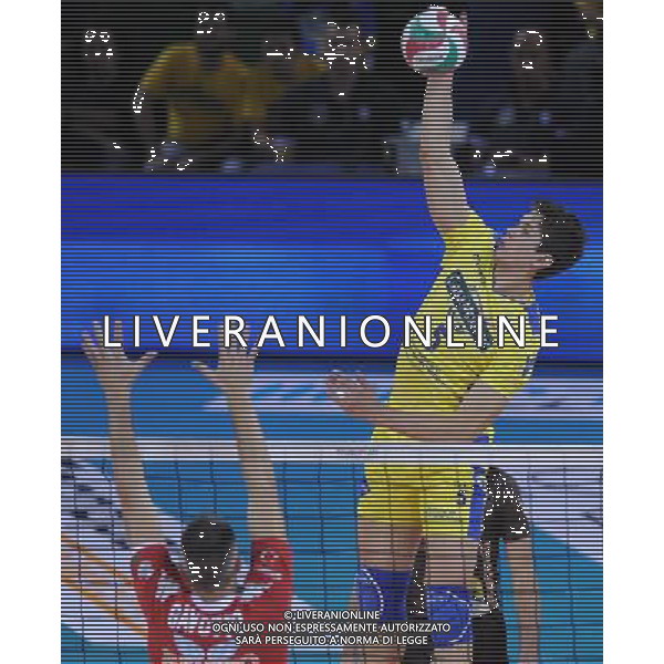 Lega Volley Serie A1 Maschile 2011/2012 3¡ Giornata Modena - 09.10.2011 Casa Modena-Acqua Paradiso Monza Brianza Nella Foto:Diachkov Andrii /Ph.Vitez-Ag. Aldo Liverani
