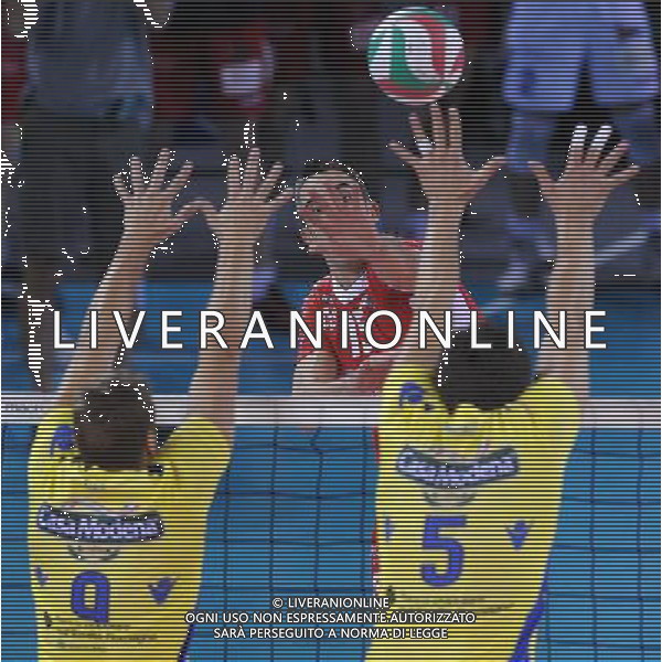 Lega Volley Serie A1 Maschile 2011/2012 3¡ Giornata Modena - 09.10.2011 Casa Modena-Acqua Paradiso Monza Brianza Nella Foto:Mauro Gavotto /Ph.Vitez-Ag. Aldo Liverani