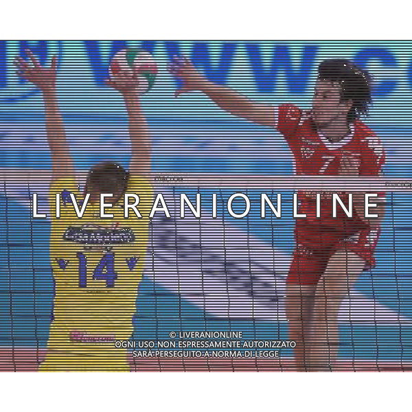 Lega Volley Serie A1 Maschile 2011/2012 3¡ Giornata Modena - 09.10.2011 Casa Modena-Acqua Paradiso Monza Brianza Nella Foto:Milos Nikic /Ph.Vitez-Ag. Aldo Liverani