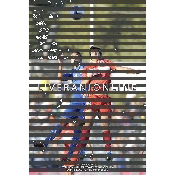 Rieti - 11/10/2011 - Stadio Centro d Italia-Manlio Scopigno - Qualificazioni Europeo Under 21 - Italia vs Turchia - nella foto: Fausto Rossi e Uysal Â© Fabrizio Corradetti - Ag. Aldo Liverani sas