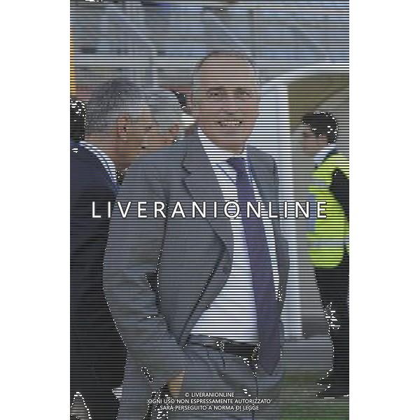 Rieti - 11/10/2011 - Stadio Centro d Italia-Manlio Scopigno - Qualificazioni Europeo Under 21 - Italia vs Turchia - nella foto: Giancarlo Abete presidente FIGC Â© Fabrizio Corradetti - Ag. Aldo Liverani sas