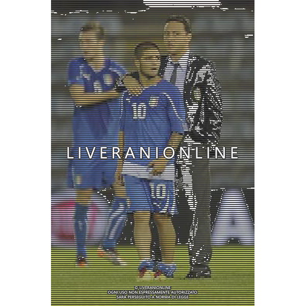 Rieti - 11/10/2011 - Stadio Centro d Italia -Manlio Scopigno - Qualificazioni Europeo Under 21 - Italia vs Turchia - nella foto: lorenzo insigne Â© Fabrizio Corradetti - Ag. Aldo Liverani sas