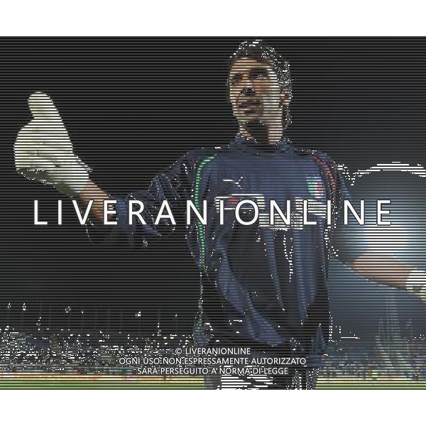 Qualificazioni ai Campionati Europei UEFA EURO 2012 Gruppo C Pescara - 11.10.2011 Italia-Irlanda del Nord Nella Foto:buffon gianluigi /Ph.Vitez-Ag. Aldo Liverani