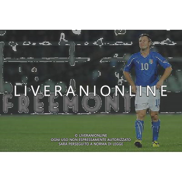 Qualificazioni ai Campionati Europei UEFA EURO 2012 Gruppo C Pescara - 11.10.2011 Italia-Irlanda del Nord Nella Foto:cassano antonio /Ph.Vitez-Ag. Aldo Liverani