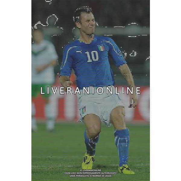 Qualificazioni ai Campionati Europei UEFA EURO 2012 Gruppo C Pescara - 11.10.2011 Italia-Irlanda del Nord Nella Foto:cassano antonio /Ph.Vitez-Ag. Aldo Liverani