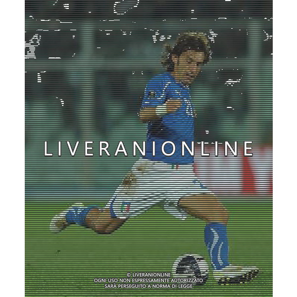 Qualificazioni ai Campionati Europei UEFA EURO 2012 Gruppo C Pescara - 11.10.2011 Italia-Irlanda del Nord Nella Foto:pirlo andrea /Ph.Vitez-Ag. Aldo Liverani