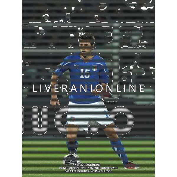 Qualificazioni ai Campionati Europei UEFA EURO 2012 Gruppo C Pescara - 11.10.2011 Italia-Irlanda del Nord Nella Foto:barzagli andrea /Ph.Vitez-Ag. Aldo Liverani