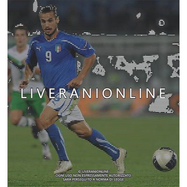 Qualificazioni ai Campionati Europei UEFA EURO 2012 Gruppo C Pescara - 11.10.2011 Italia-Irlanda del Nord Nella Foto:osvaldo pablo /Ph.Vitez-Ag. Aldo Liverani
