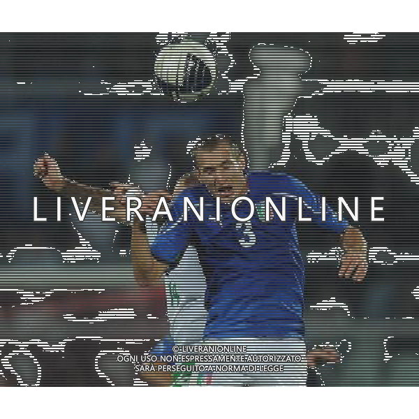 Qualificazioni ai Campionati Europei UEFA EURO 2012 Gruppo C Pescara - 11.10.2011 Italia-Irlanda del Nord Nella Foto:chiellini giorgio /Ph.Vitez-Ag. Aldo Liverani