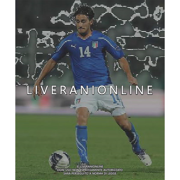 Qualificazioni ai Campionati Europei UEFA EURO 2012 Gruppo C Pescara - 11.10.2011 Italia-Irlanda del Nord Nella Foto:Alberto Aquilani /Ph.Vitez-Ag. Aldo Liverani