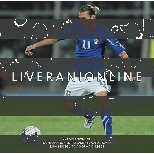 Qualificazioni ai Campionati Europei UEFA EURO 2012 Gruppo C Pescara - 11.10.2011 Italia-Irlanda del Nord Nella Foto:Federico Balzaretti /Ph.Vitez-Ag. Aldo Liverani