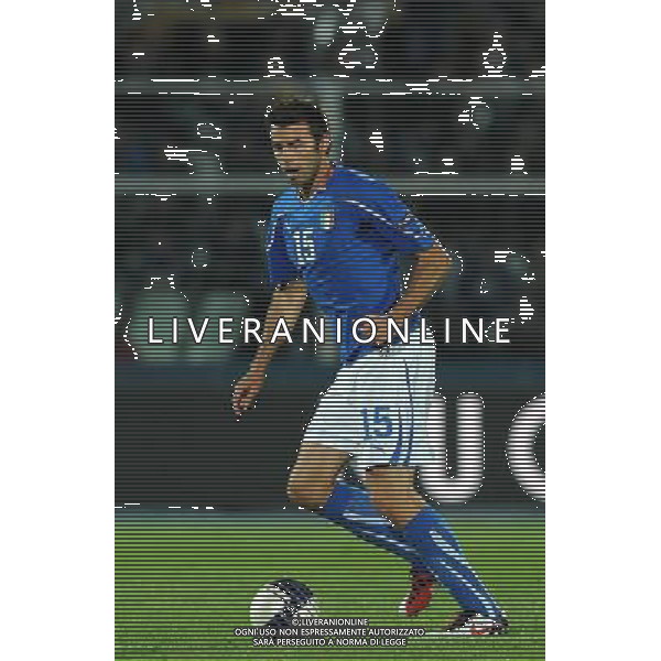 Qualificazioni ai Campionati Europei UEFA EURO 2012 Gruppo C Pescara - 11.10.2011 Italia-Irlanda del Nord Nella Foto:Andrea Barzagli /Ph.Vitez-Ag. Aldo Liverani