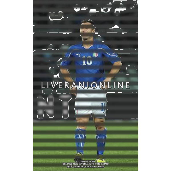 Qualificazioni ai Campionati Europei UEFA EURO 2012 Gruppo C Pescara - 11.10.2011 Italia-Irlanda del Nord Nella Foto:Antonio Cassano /Ph.Vitez-Ag. Aldo Liverani
