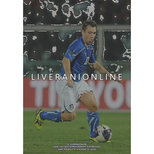 Qualificazioni ai Campionati Europei UEFA EURO 2012 Gruppo C Pescara - 11.10.2011 Italia-Irlanda del Nord Nella Foto:Antonio Cassano /Ph.Vitez-Ag. Aldo Liverani