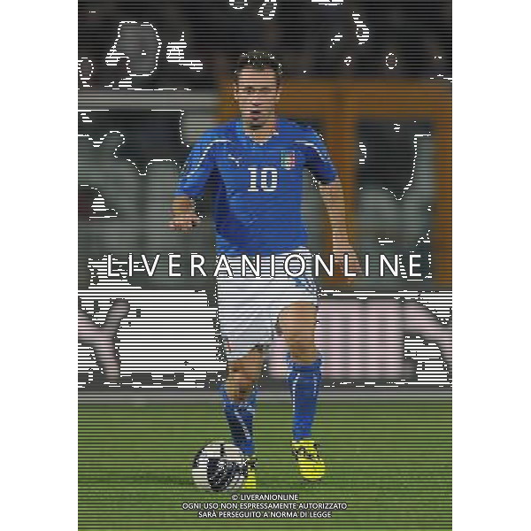 Qualificazioni ai Campionati Europei UEFA EURO 2012 Gruppo C Pescara - 11.10.2011 Italia-Irlanda del Nord Nella Foto:Antonio Cassano /Ph.Vitez-Ag. Aldo Liverani