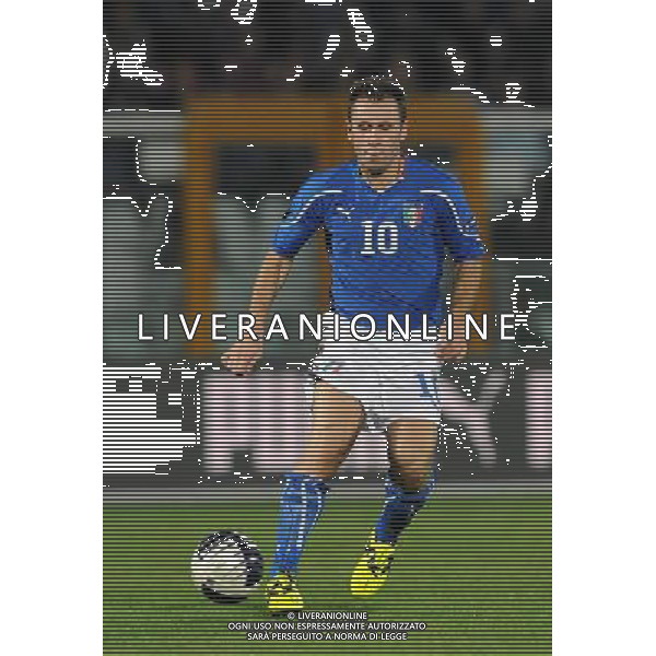 Qualificazioni ai Campionati Europei UEFA EURO 2012 Gruppo C Pescara - 11.10.2011 Italia-Irlanda del Nord Nella Foto:Antonio Cassano /Ph.Vitez-Ag. Aldo Liverani