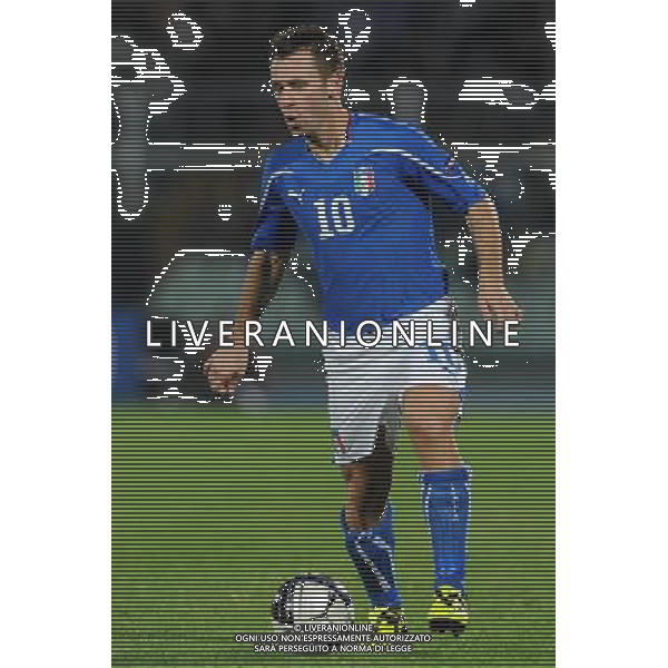 Qualificazioni ai Campionati Europei UEFA EURO 2012 Gruppo C Pescara - 11.10.2011 Italia-Irlanda del Nord Nella Foto:Antonio Cassano /Ph.Vitez-Ag. Aldo Liverani