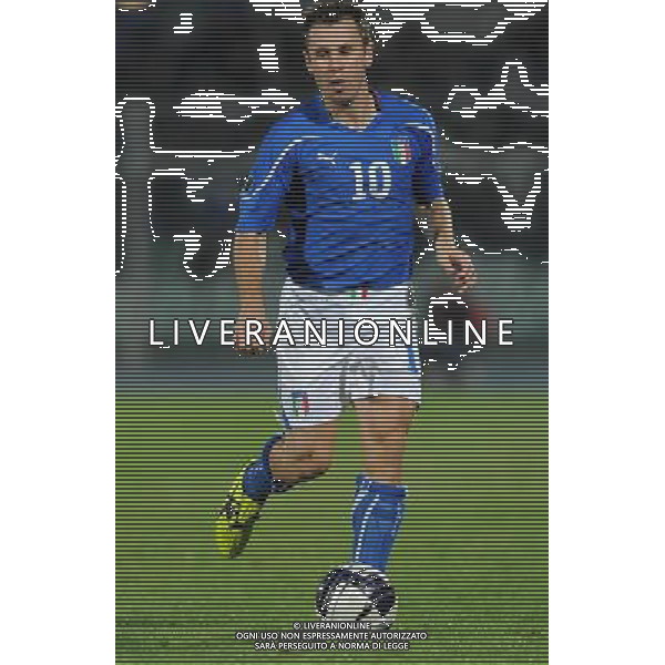 Qualificazioni ai Campionati Europei UEFA EURO 2012 Gruppo C Pescara - 11.10.2011 Italia-Irlanda del Nord Nella Foto:Antonio Cassano /Ph.Vitez-Ag. Aldo Liverani