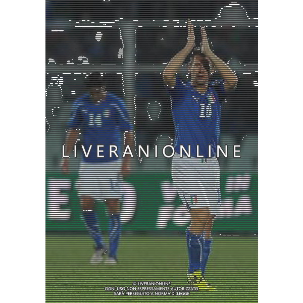 Qualificazioni ai Campionati Europei UEFA EURO 2012 Gruppo C Pescara - 11.10.2011 Italia-Irlanda del Nord Nella Foto:Antonio Cassano /Ph.Vitez-Ag. Aldo Liverani
