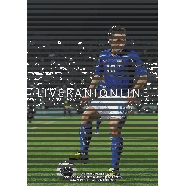 Qualificazioni ai Campionati Europei UEFA EURO 2012 Gruppo C Pescara - 11.10.2011 Italia-Irlanda del Nord Nella Foto:Antonio Cassano /Ph.Vitez-Ag. Aldo Liverani