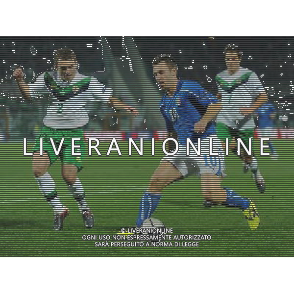 Qualificazioni ai Campionati Europei UEFA EURO 2012 Gruppo C Pescara - 11.10.2011 Italia-Irlanda del Nord Nella Foto:Antonio Cassano /Ph.Vitez-Ag. Aldo Liverani